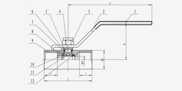 1PC-BALL-VALVE-QF-104-2312 1PC-BALL-VALVE-QF-104-2312